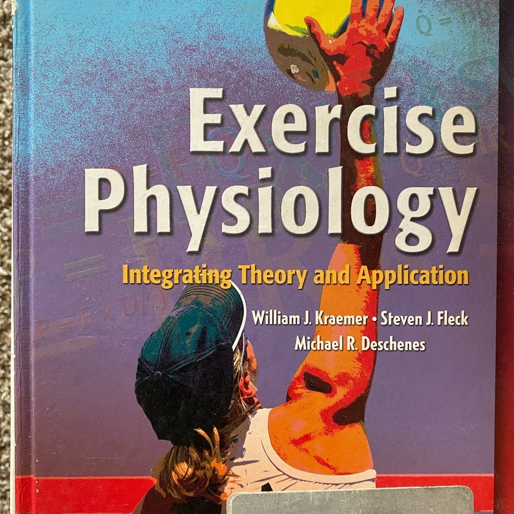 Exercise Physiology and Human Anatomy books